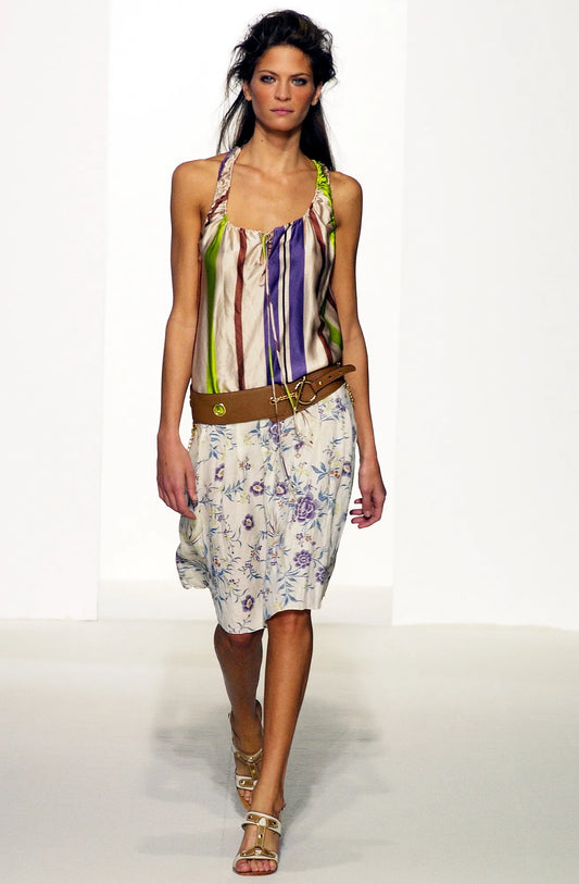 Marni Spring Summer 2003 silk top