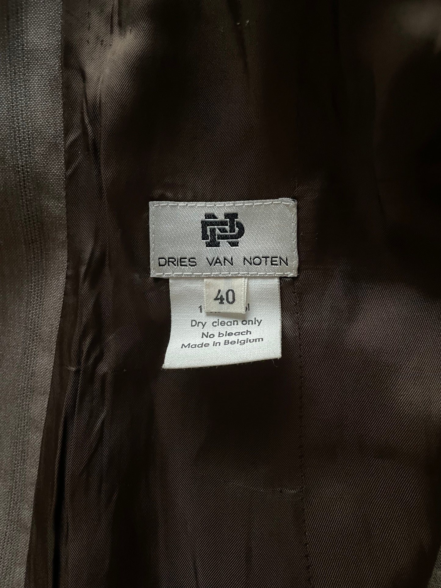 Dries Van Noten open back wrap vest top