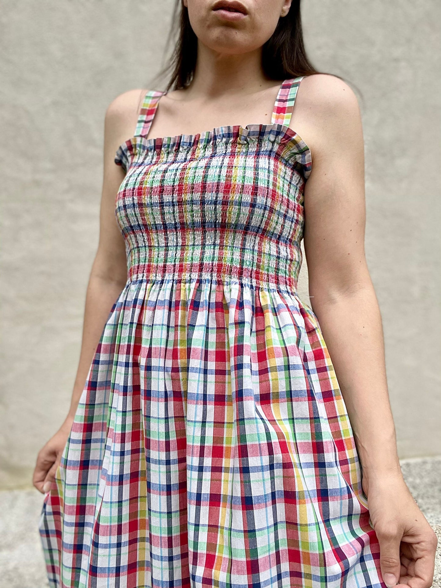 Cacharel madras dress