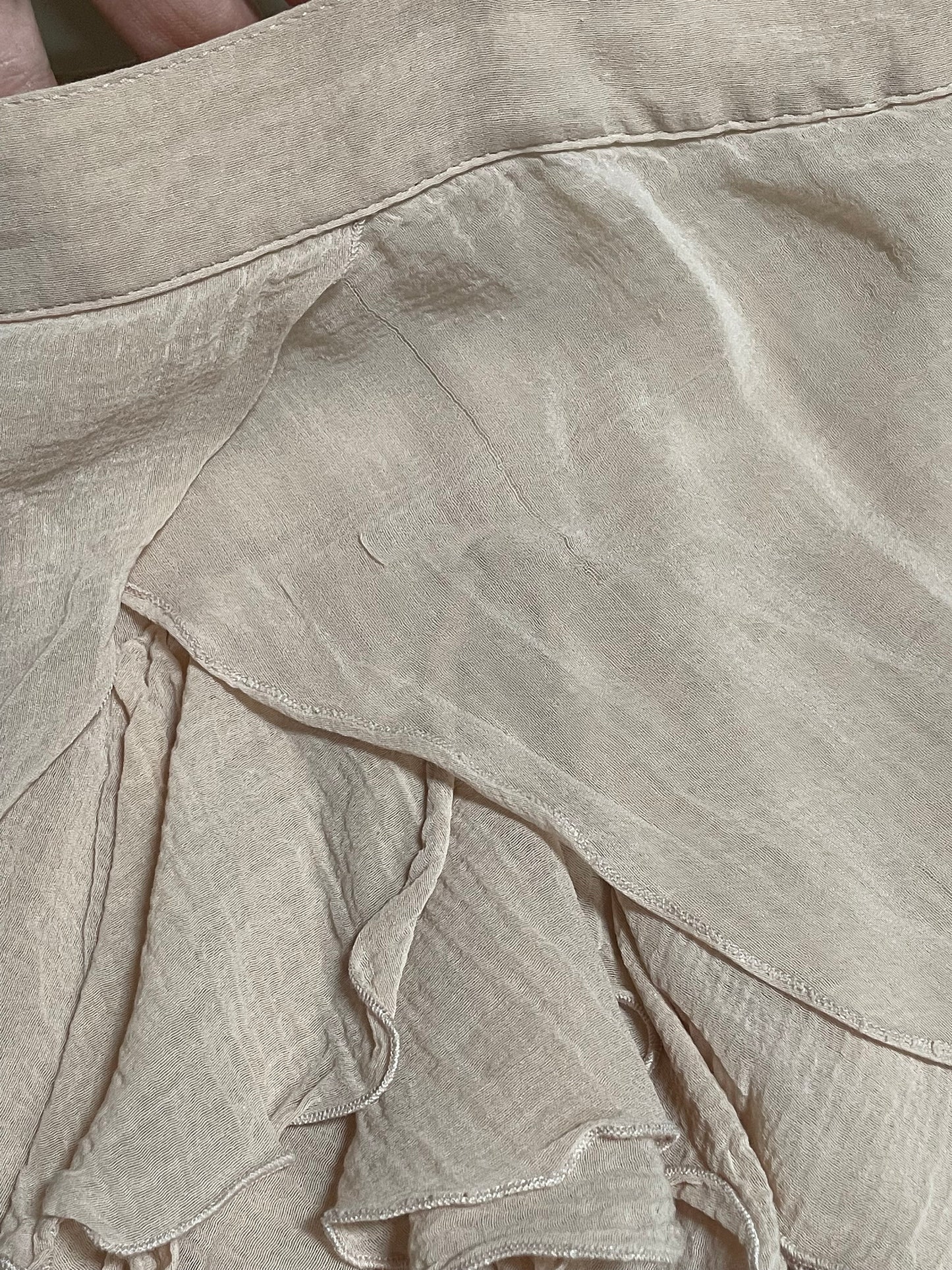 Anna Molinari romantic ruffled top