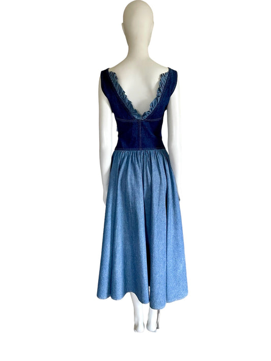 Byblos denim corset dress