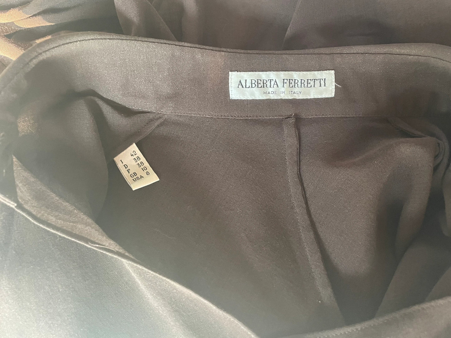 Alberta Ferretti asymmetrical shirt