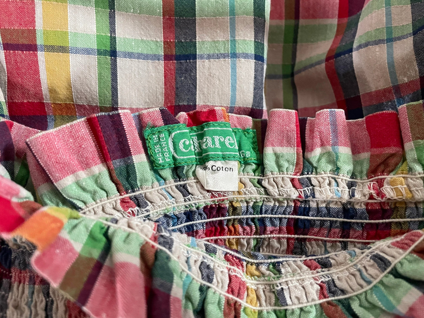 Cacharel madras dress