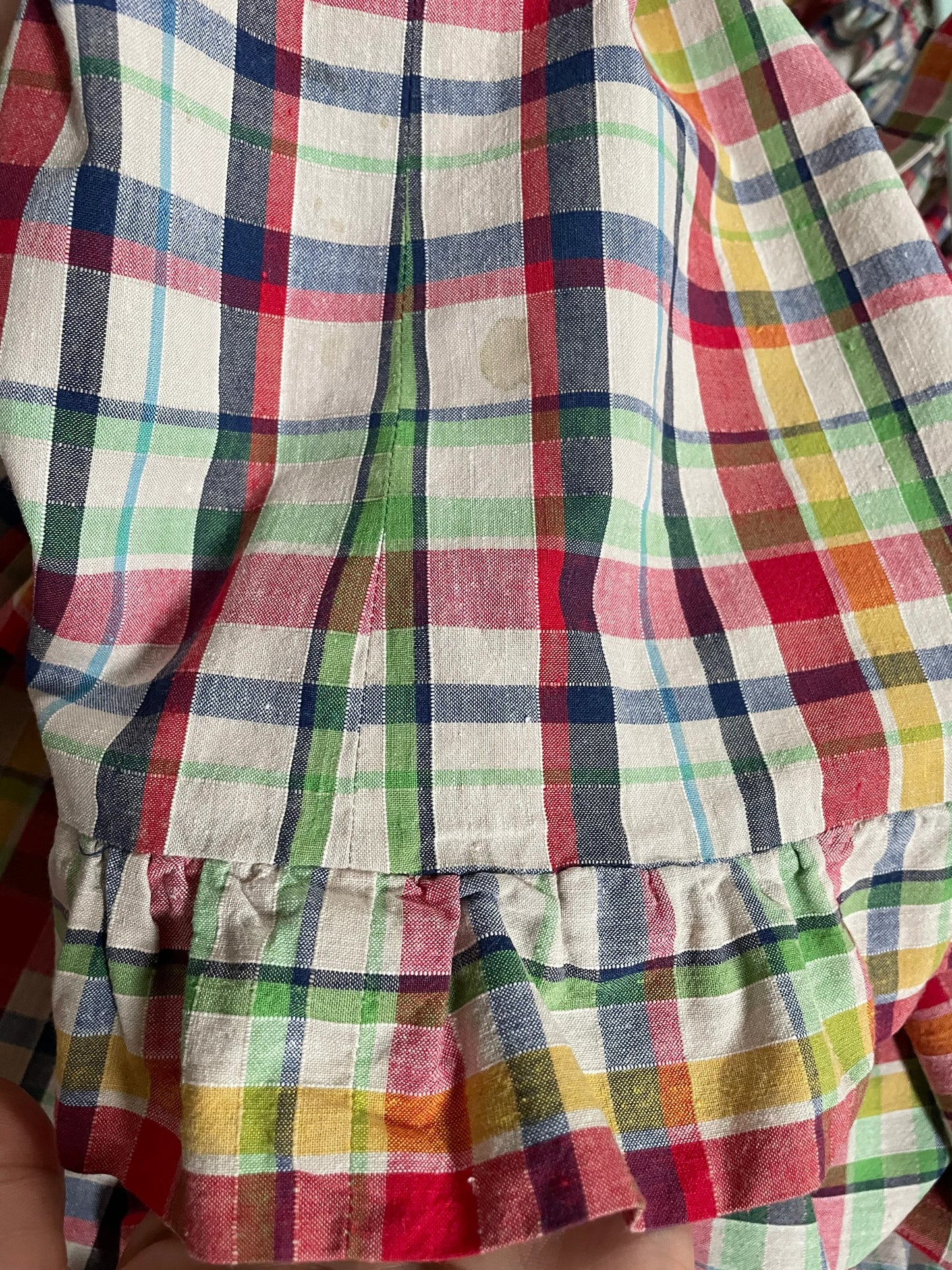 Cacharel madras dress