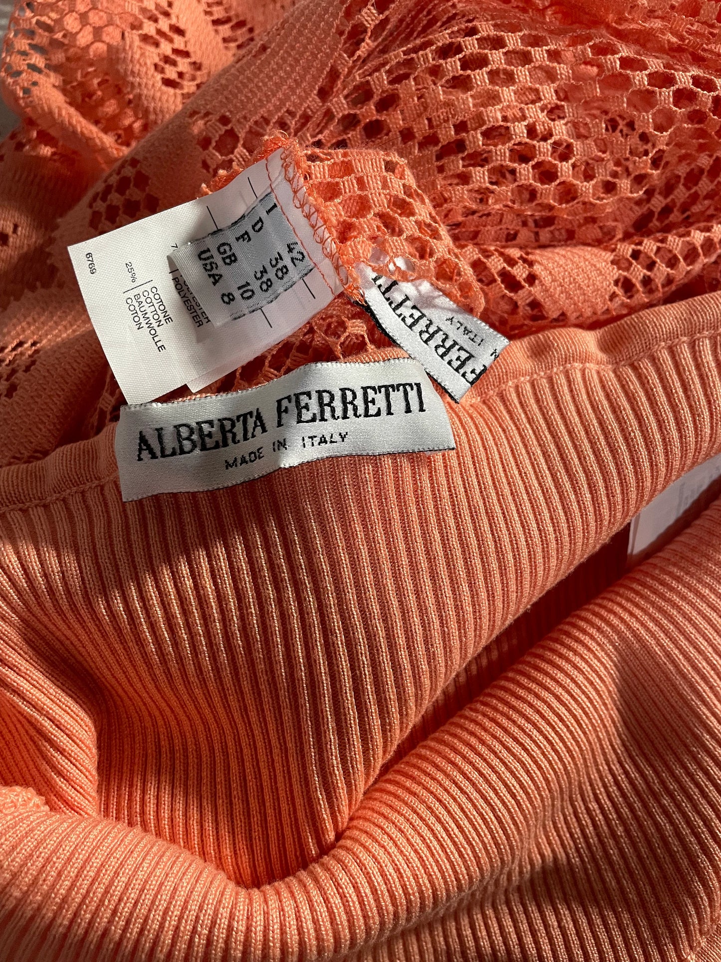 Alberta Ferretti Spring Summer 1992 twin set