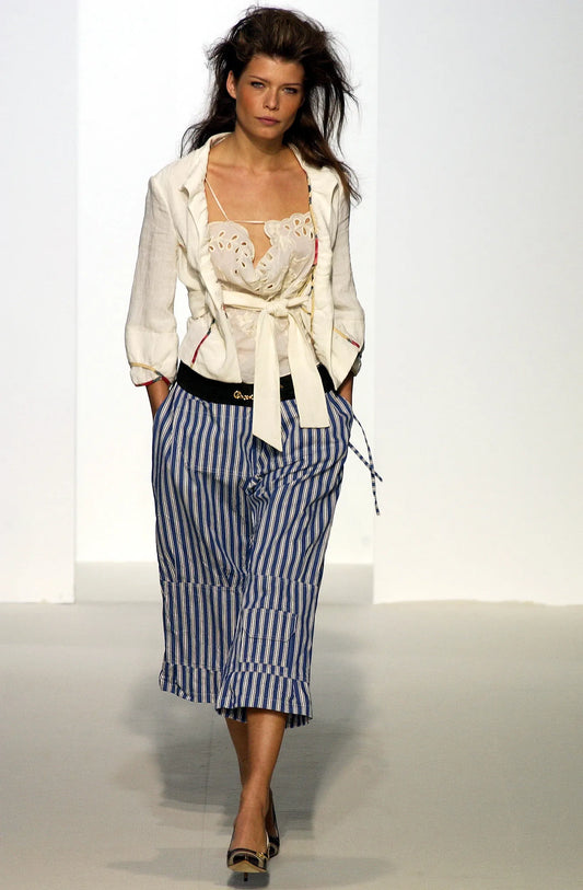 Marni Spring Summer 2003 cream linen jacket