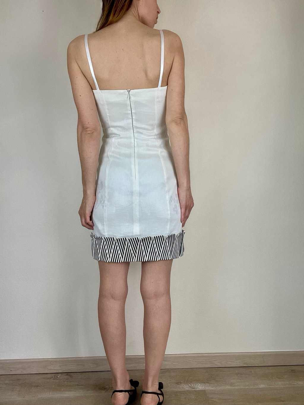 Emporio Armani Spring Summer 2007 linen mini dress