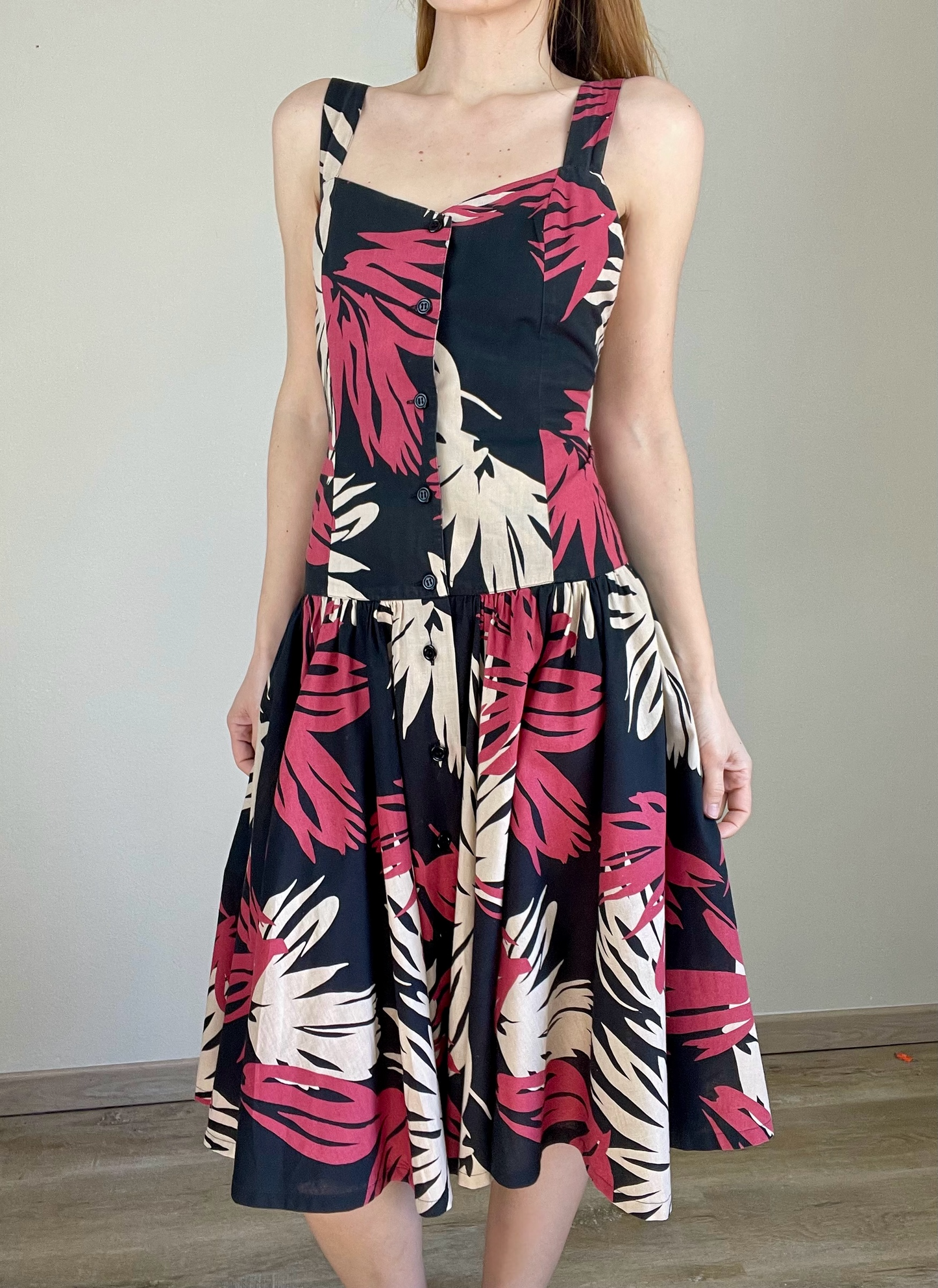 Cacharel Multicolour Floral Dress