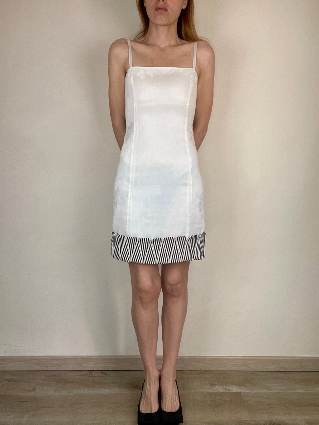 Emporio Armani Spring Summer 2007 linen mini dress