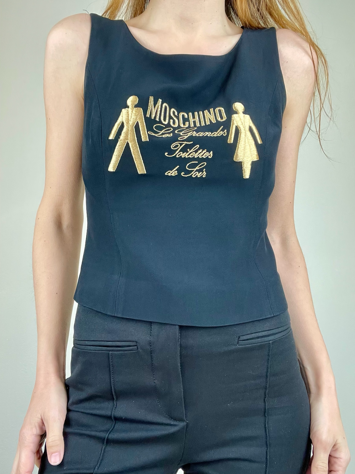 Moschino Couture Spring Summer 1991 "Les Grandes Toilettes de Soir" Top