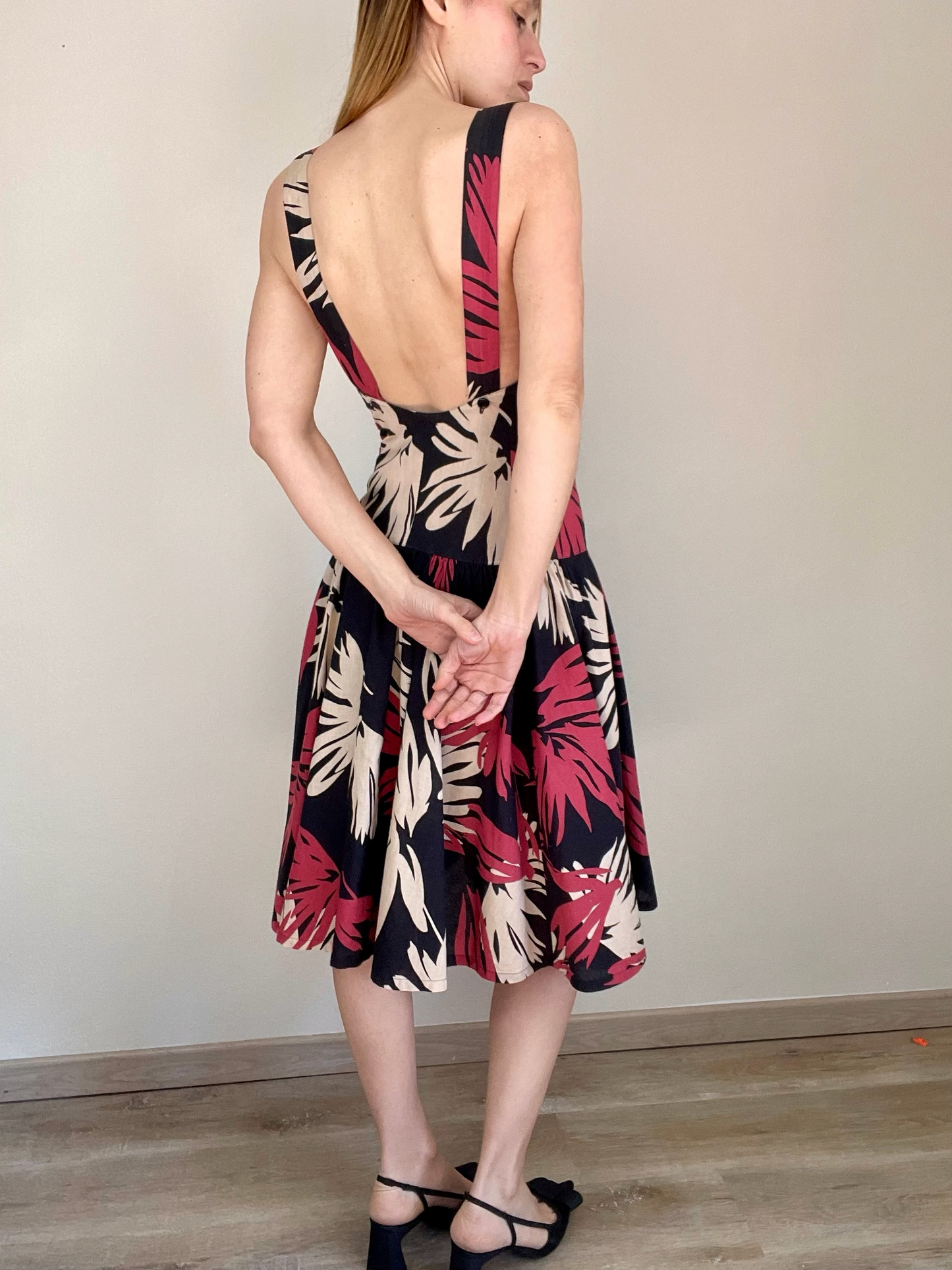 Cacharel Multicolour Floral Dress