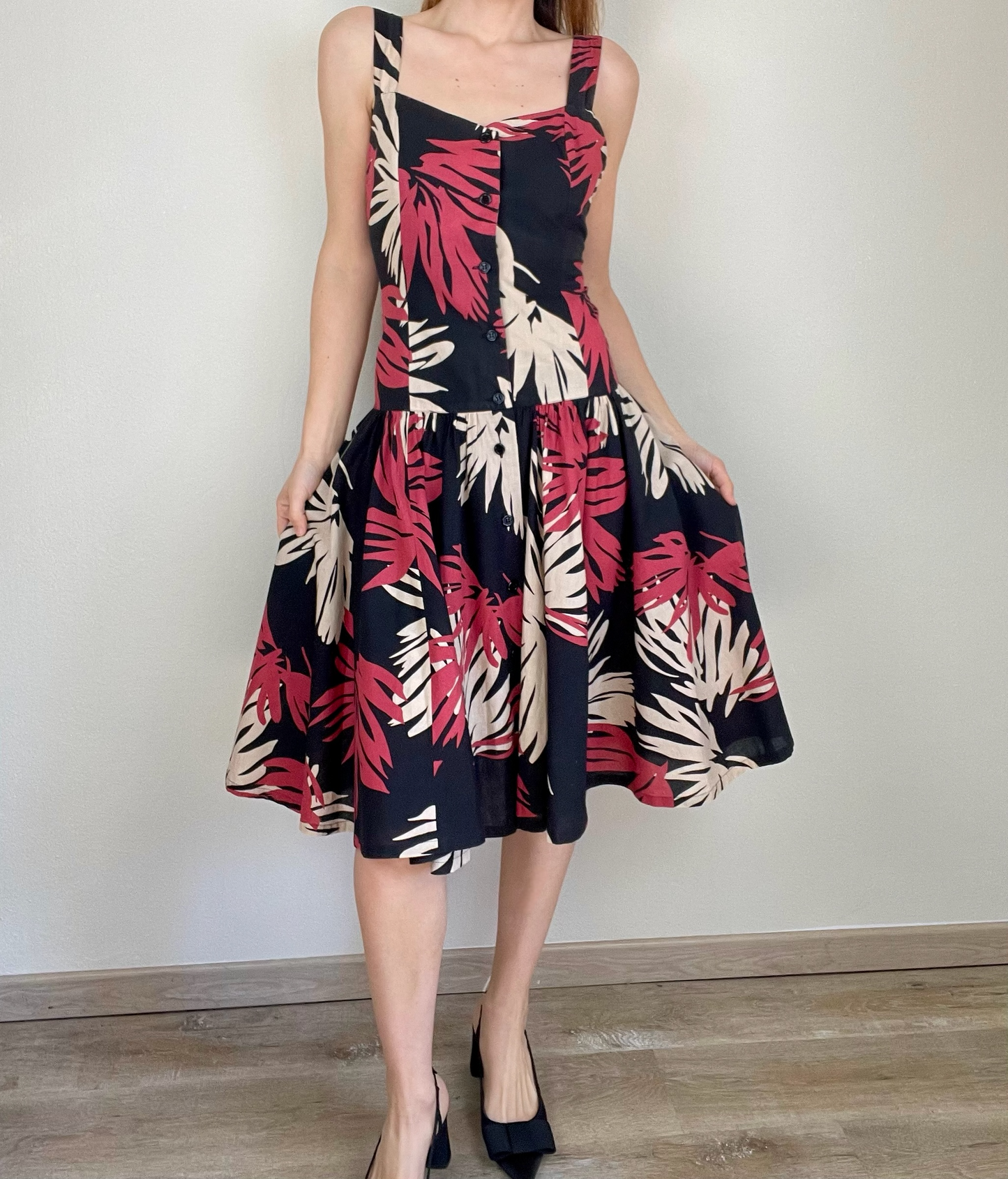 Cacharel Multicolour Floral Dress