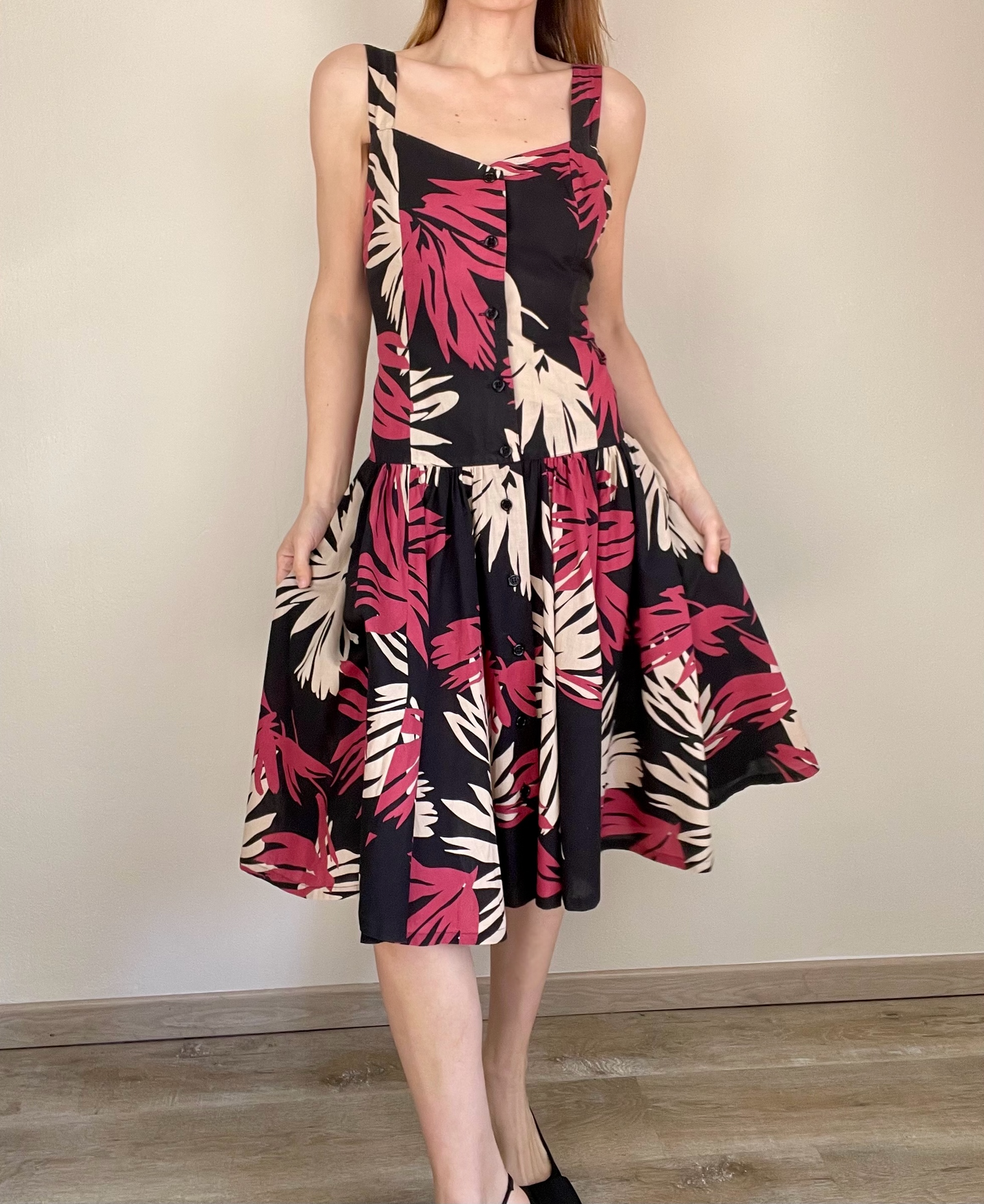Cacharel Multicolour Floral Dress