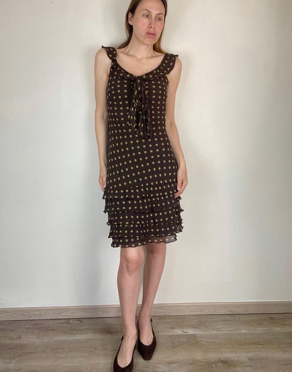 Moschino polka dot dress