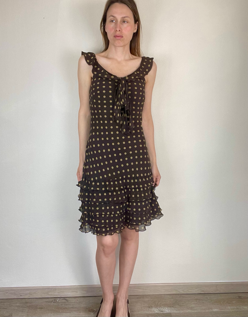 Moschino polka dot dress