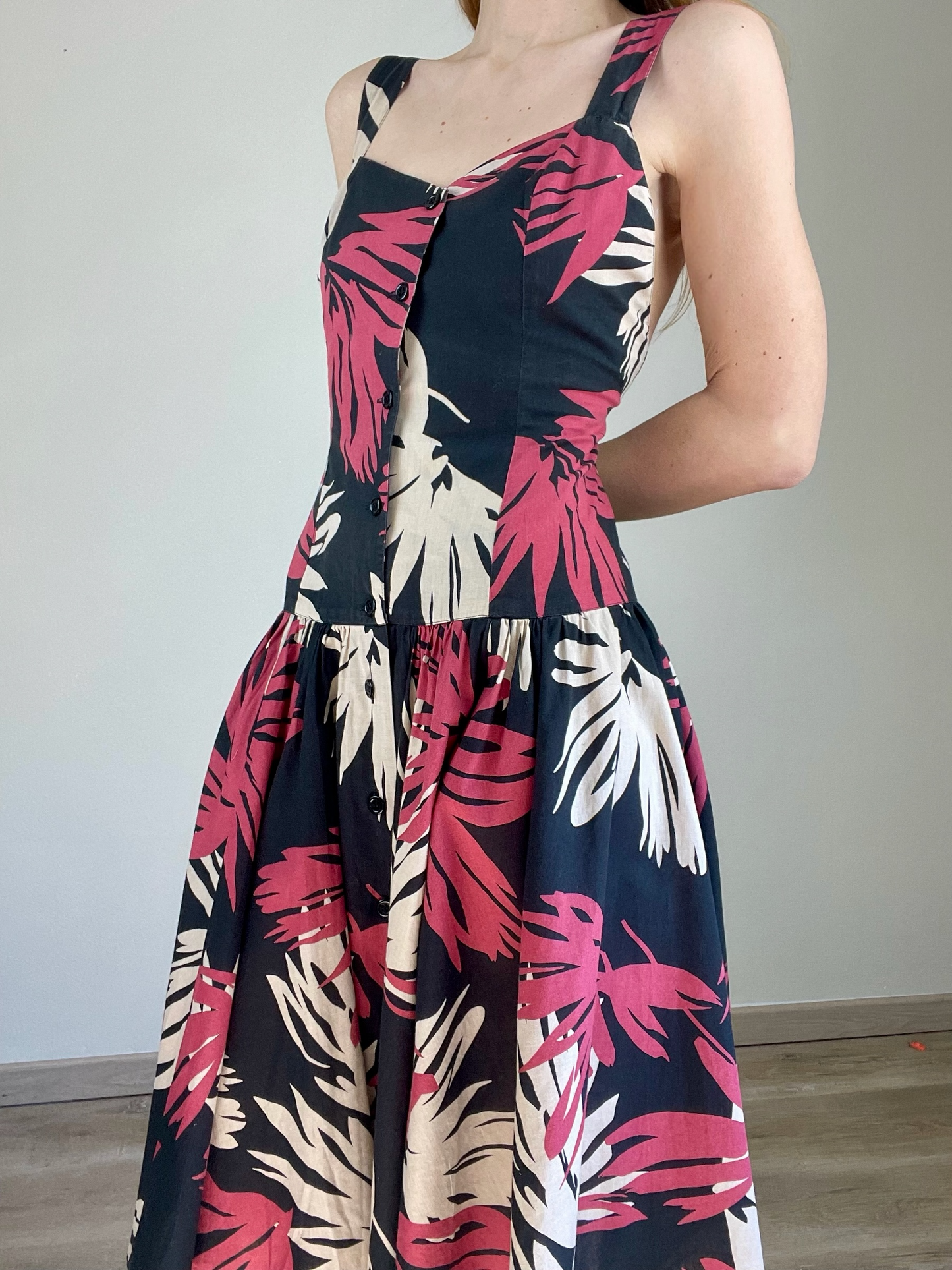 Cacharel Multicolour Floral Dress