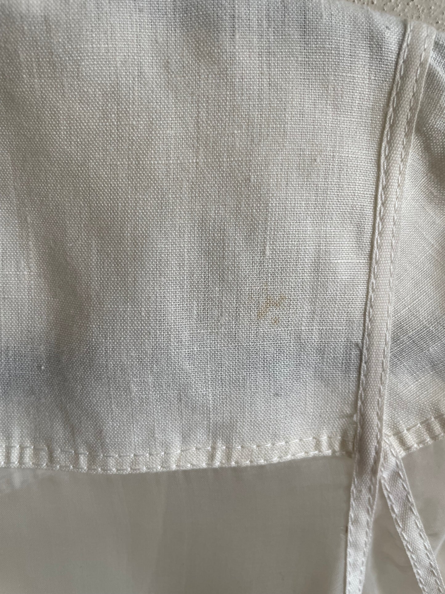 Gianfranco Ferrè cream linen blazer jacket