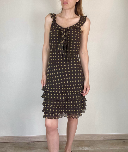 Moschino polka dot dress