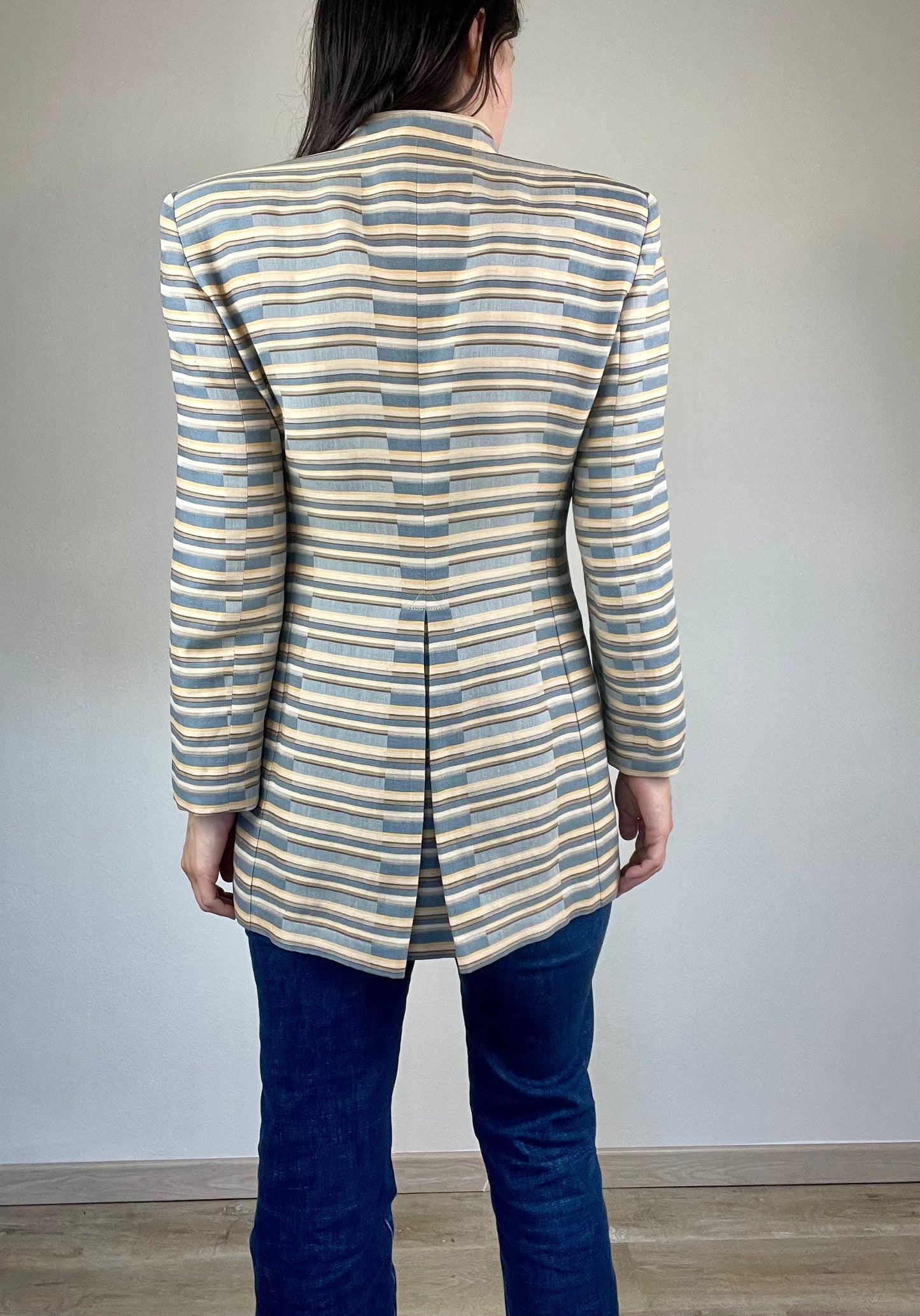 Emporio Armani Spring Summer 1994 linen jacket