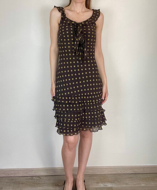 Moschino polka dot dress