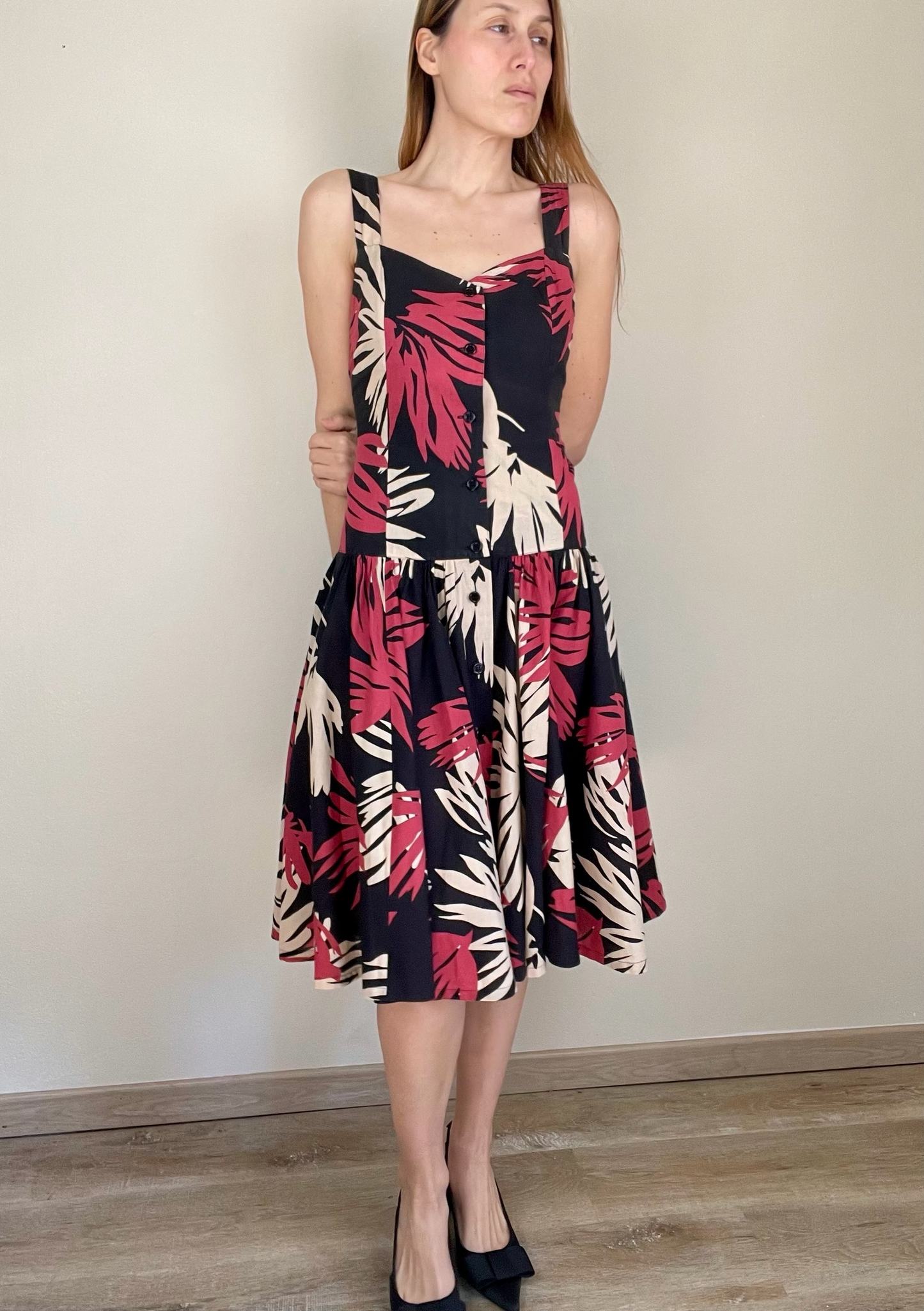 Cacharel Multicolour Floral Dress
