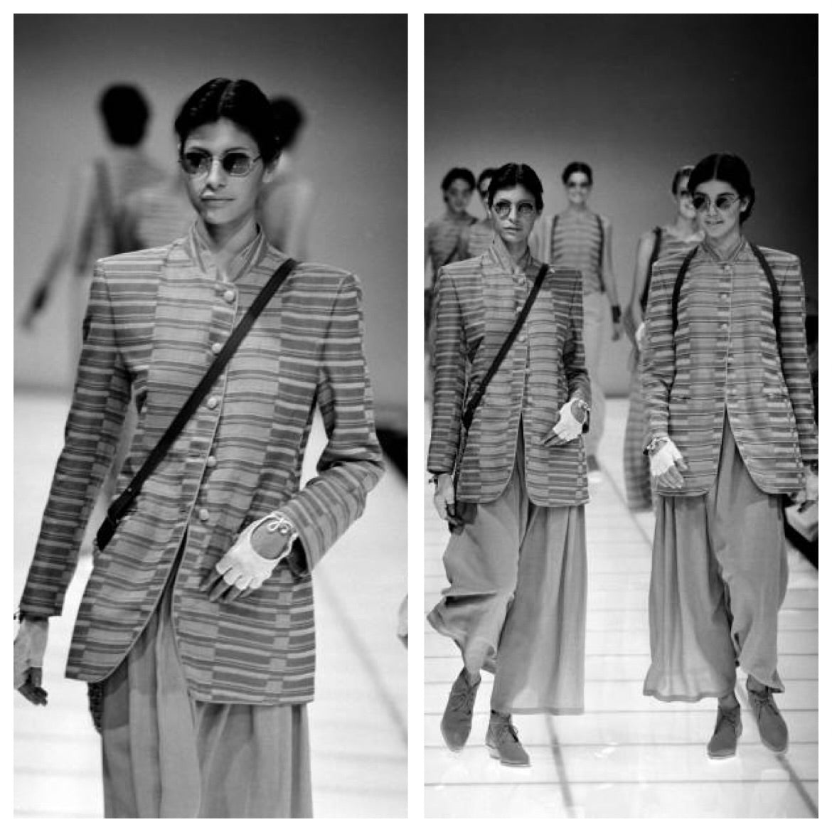 Emporio Armani Spring Summer 1994 linen jacket
