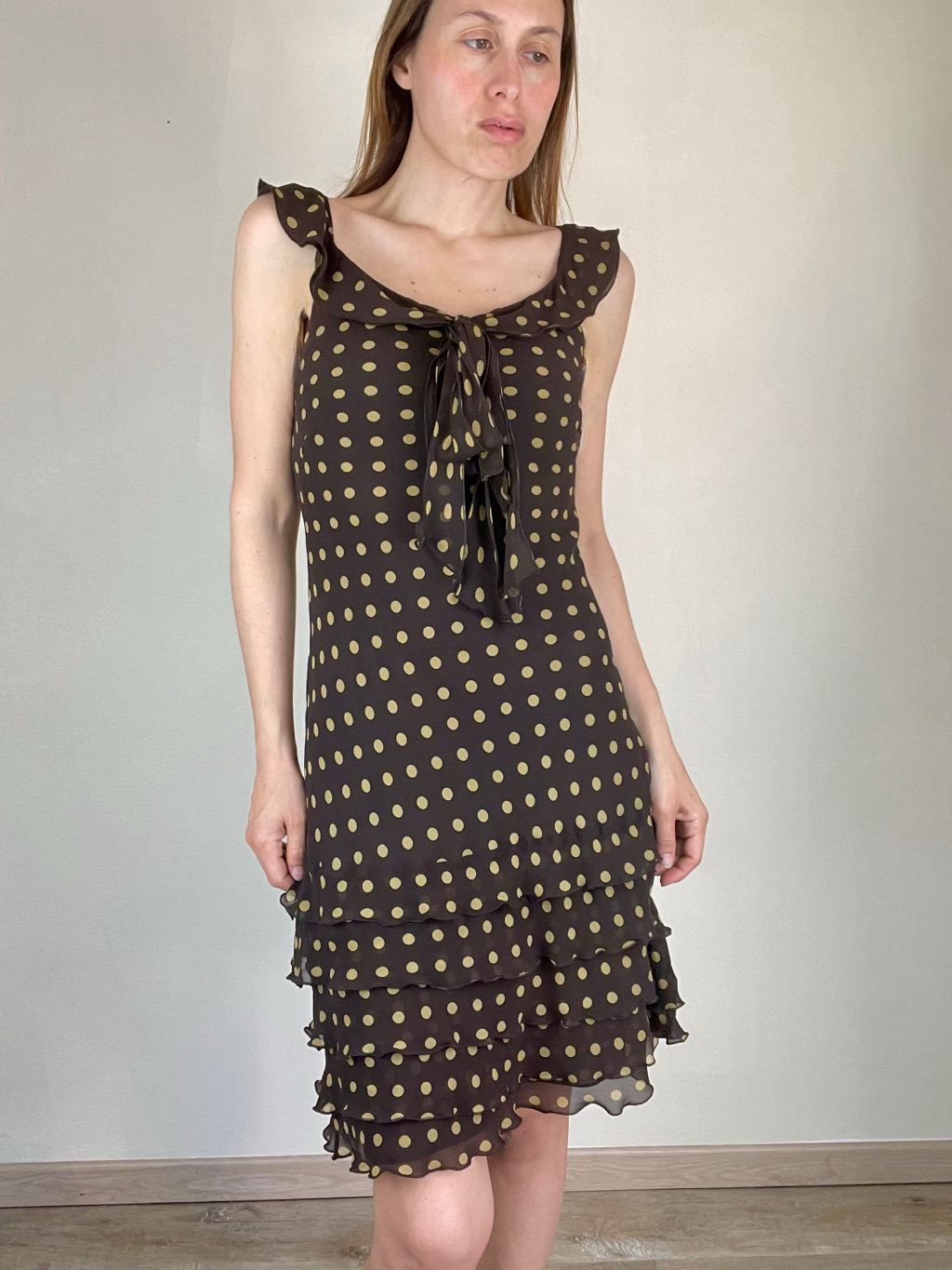 Moschino polka dot dress