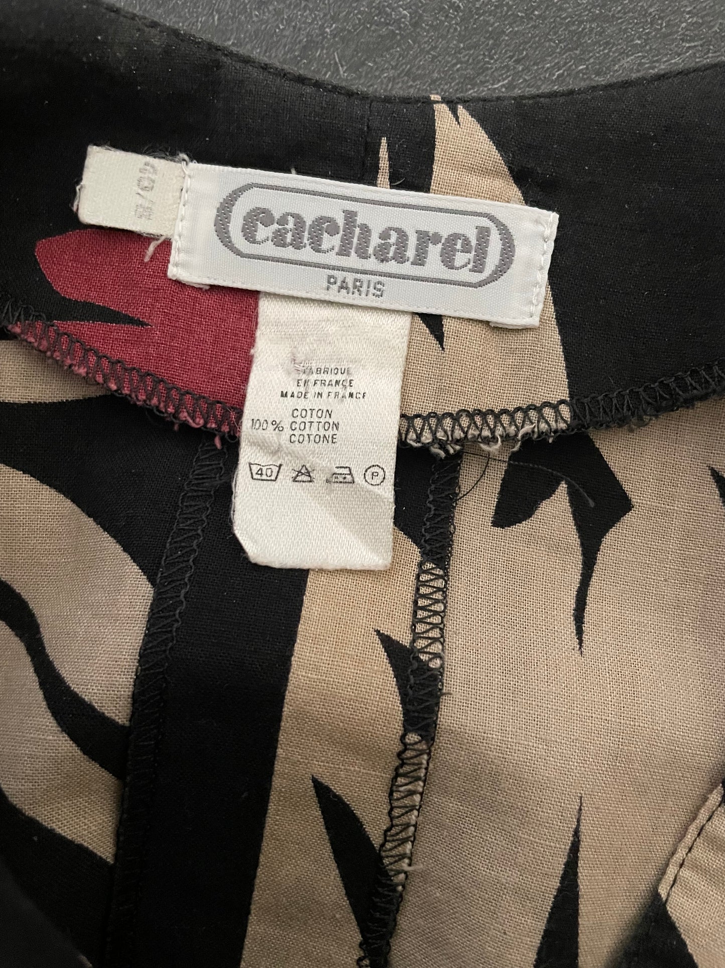 Cacharel Multicolour Floral Dress