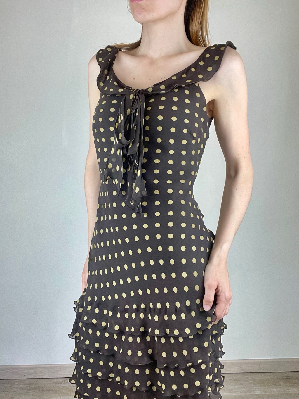 Moschino polka dot dress