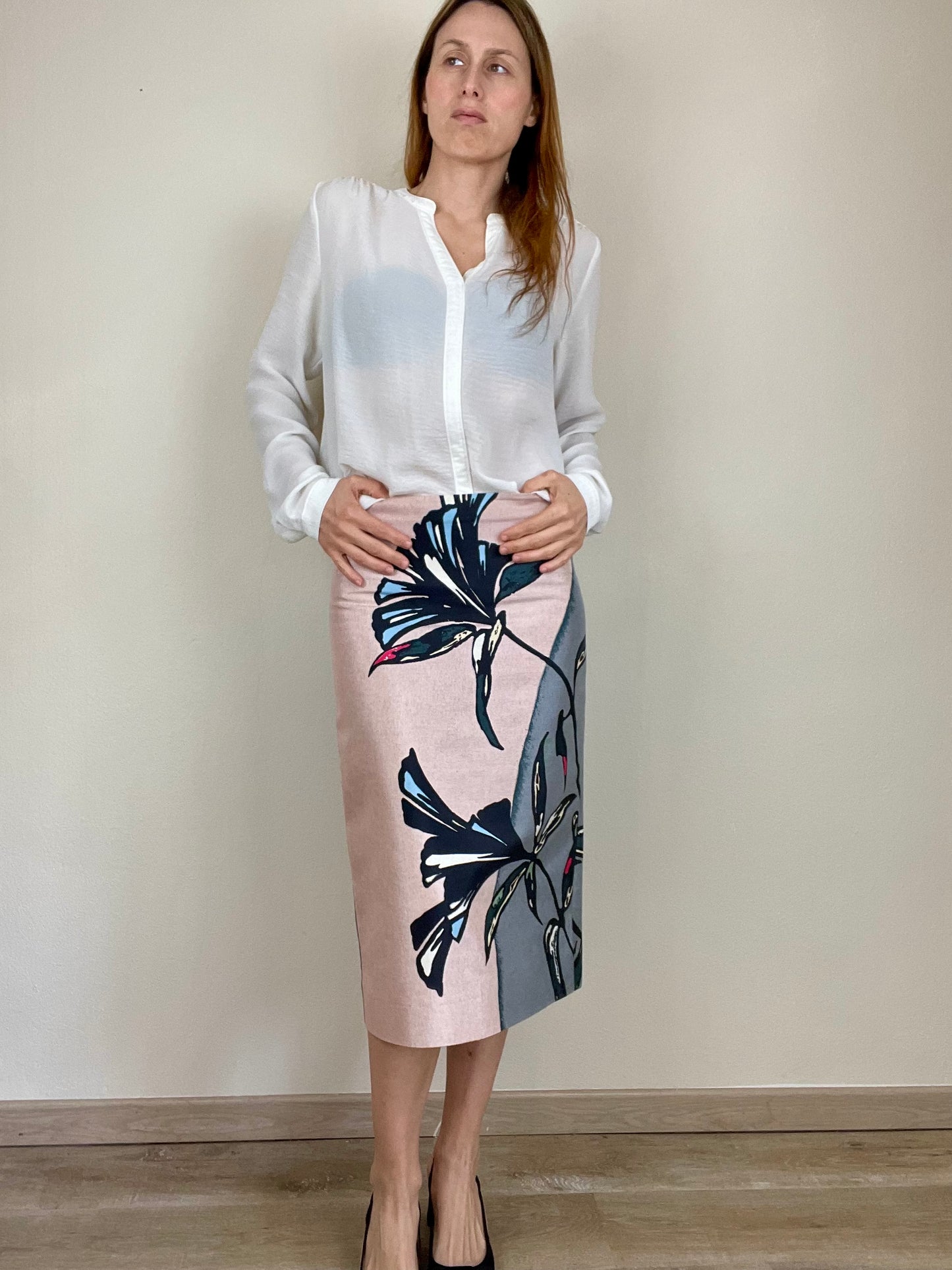 Marni Spring Summer 2014 floral skirt