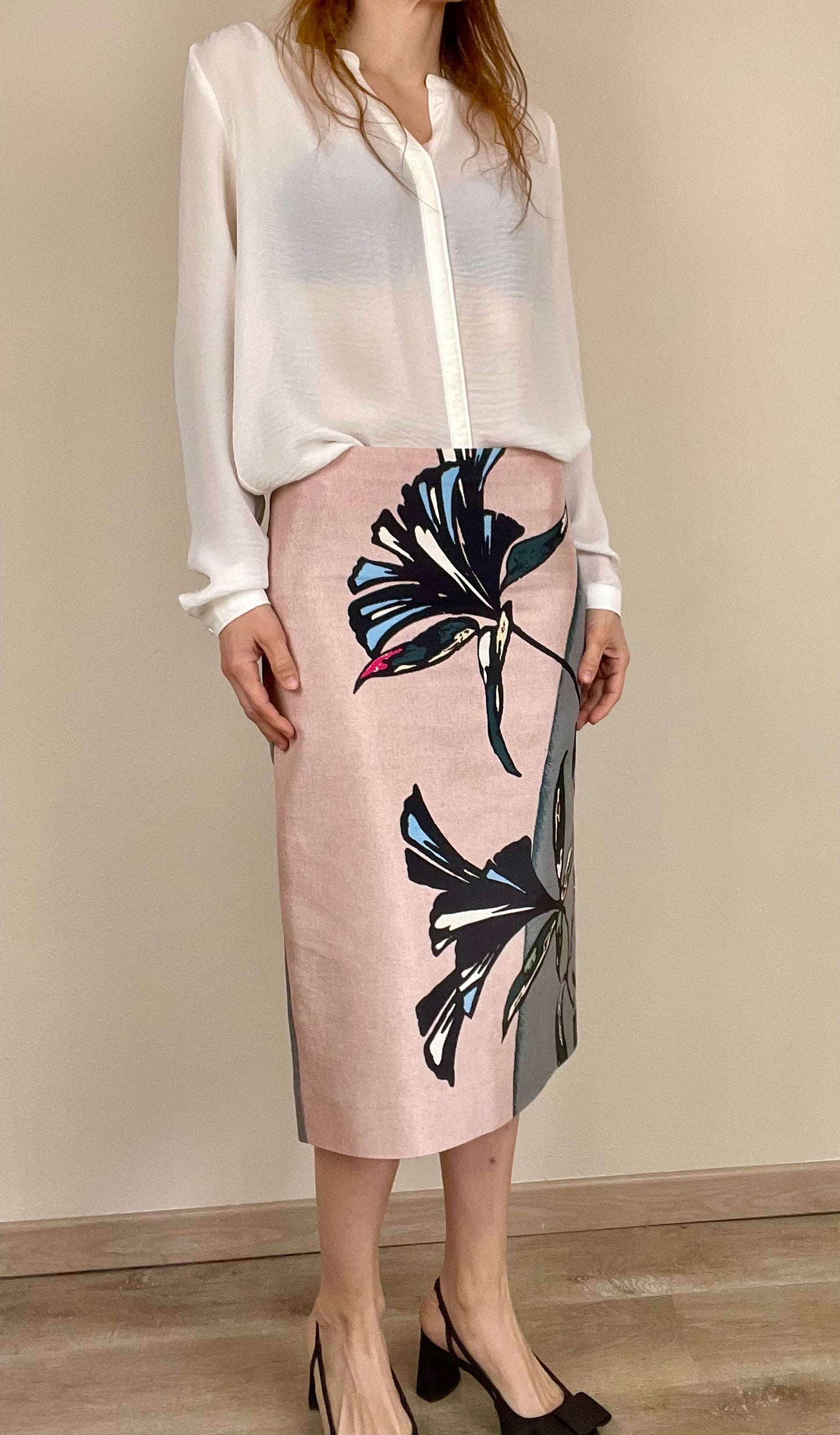 Marni Spring Summer 2014 floral skirt