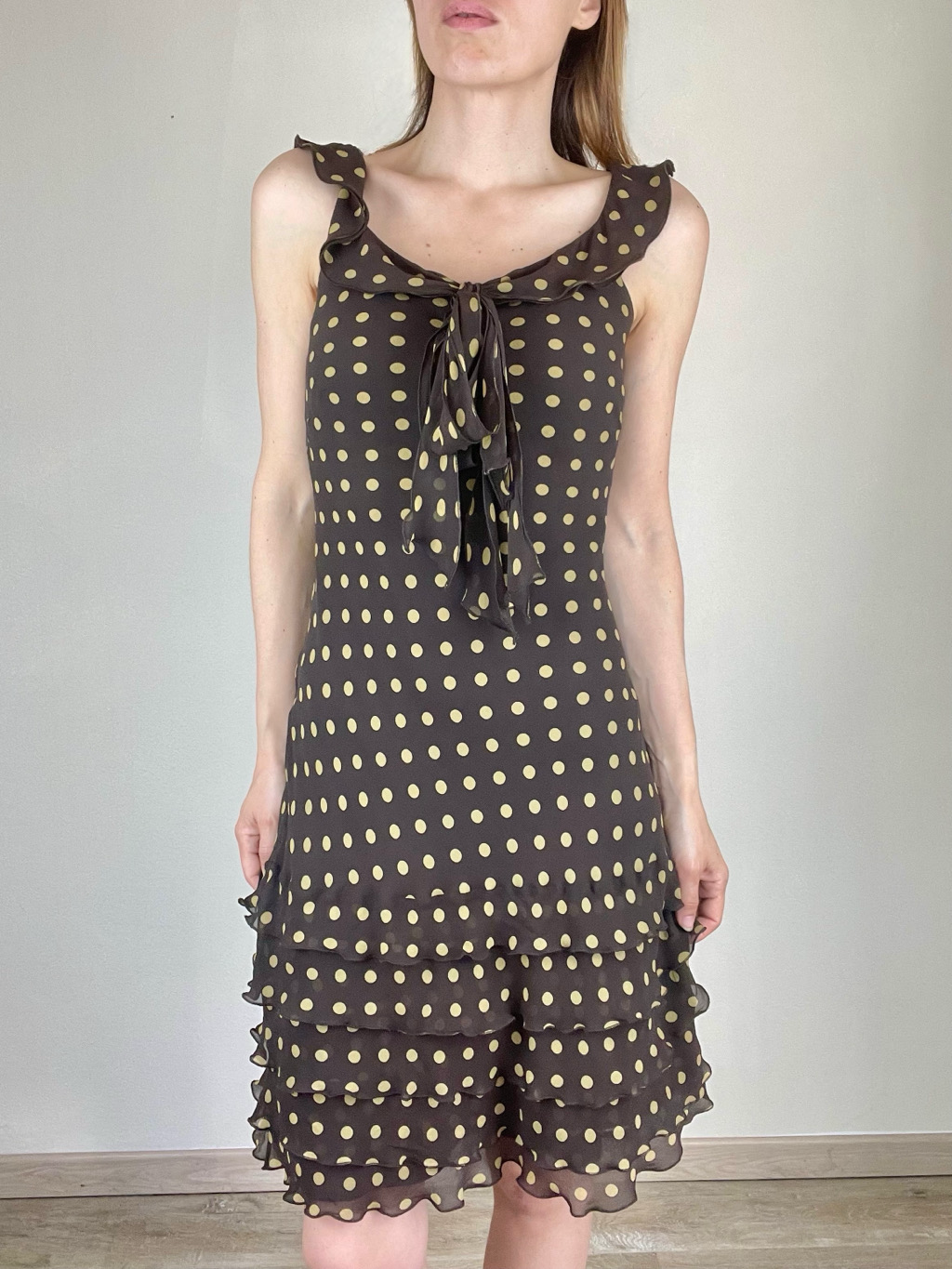 Moschino polka dot dress