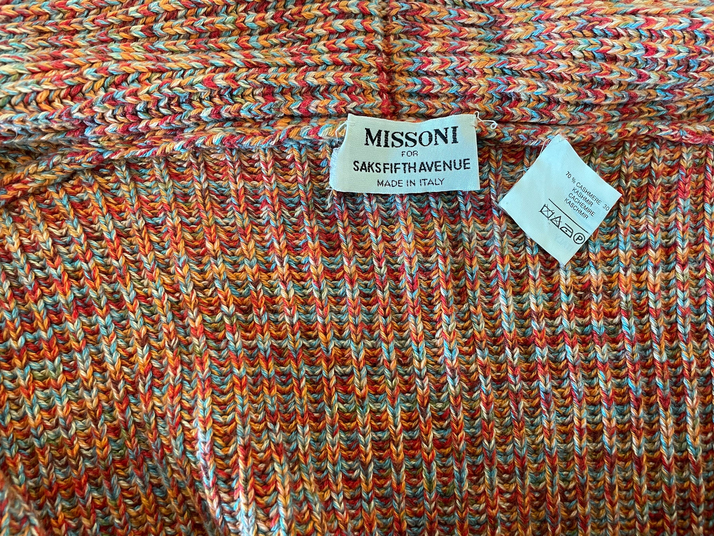 Missoni for Saks Fifth Avenue long cardigan