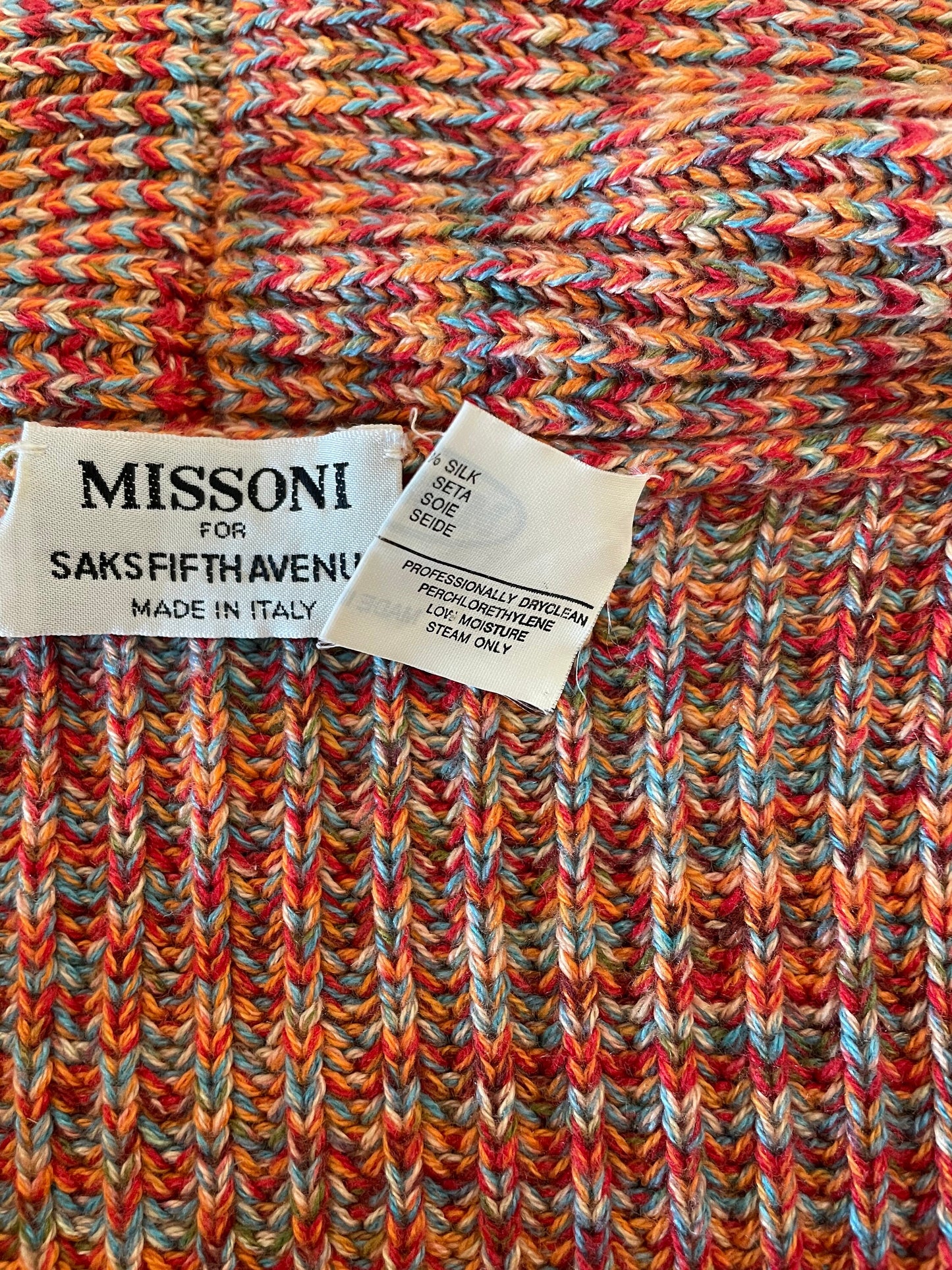 Missoni for Saks Fifth Avenue long cardigan