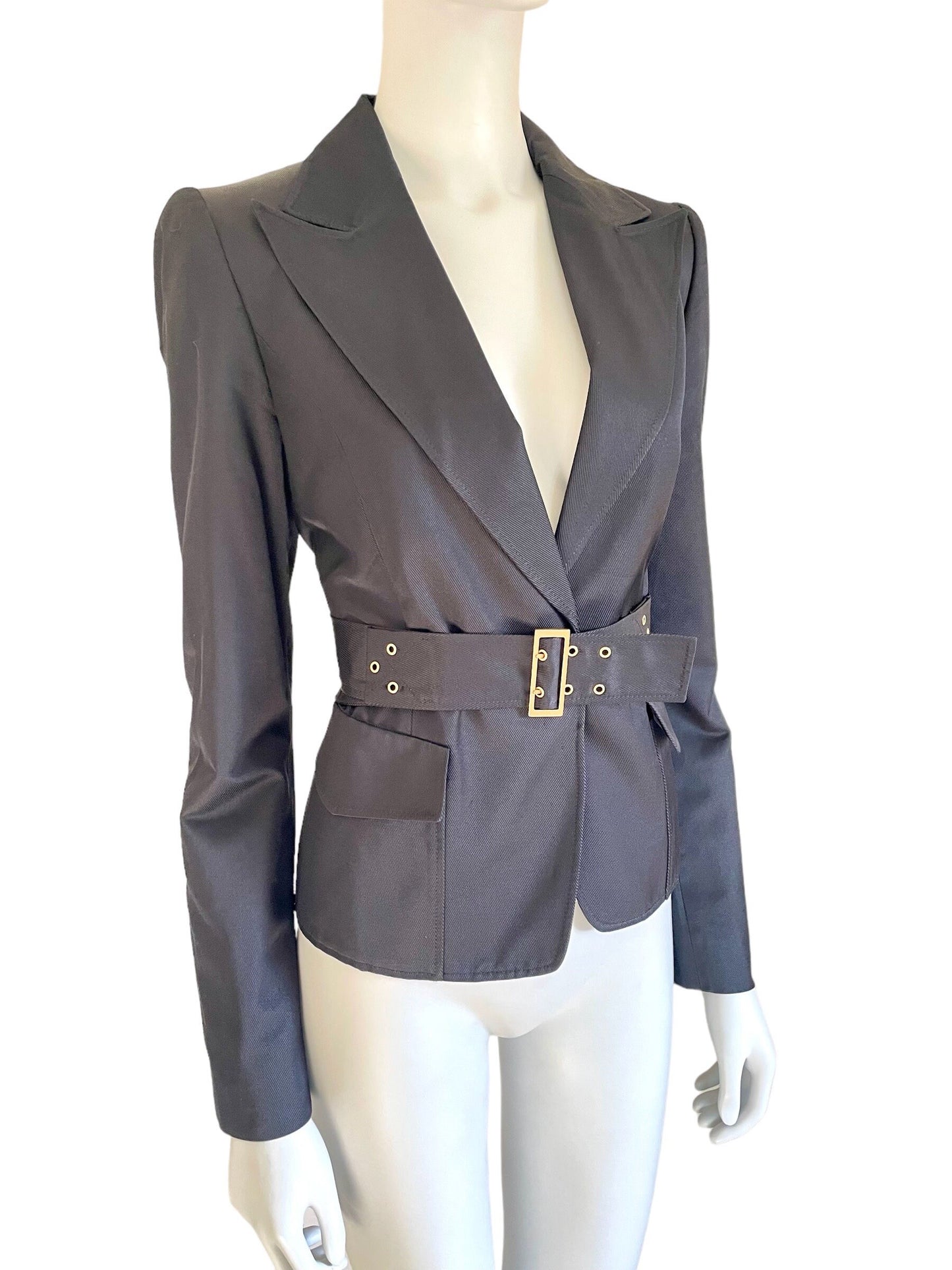 Gucci by Tom Ford fall 2003 bondage blazer jacket