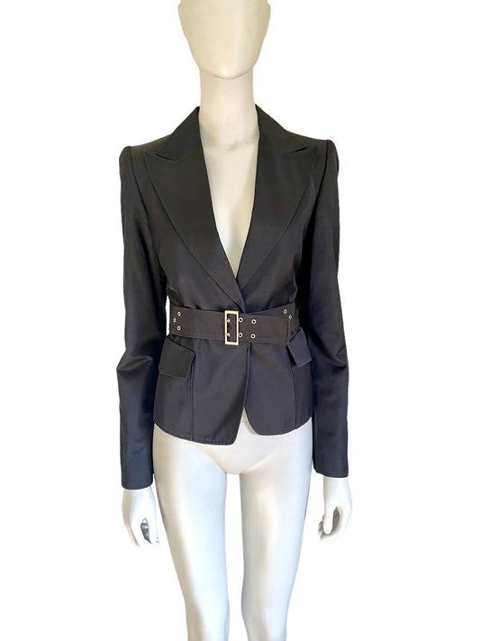 Gucci by Tom Ford fall 2003 bondage blazer jacket