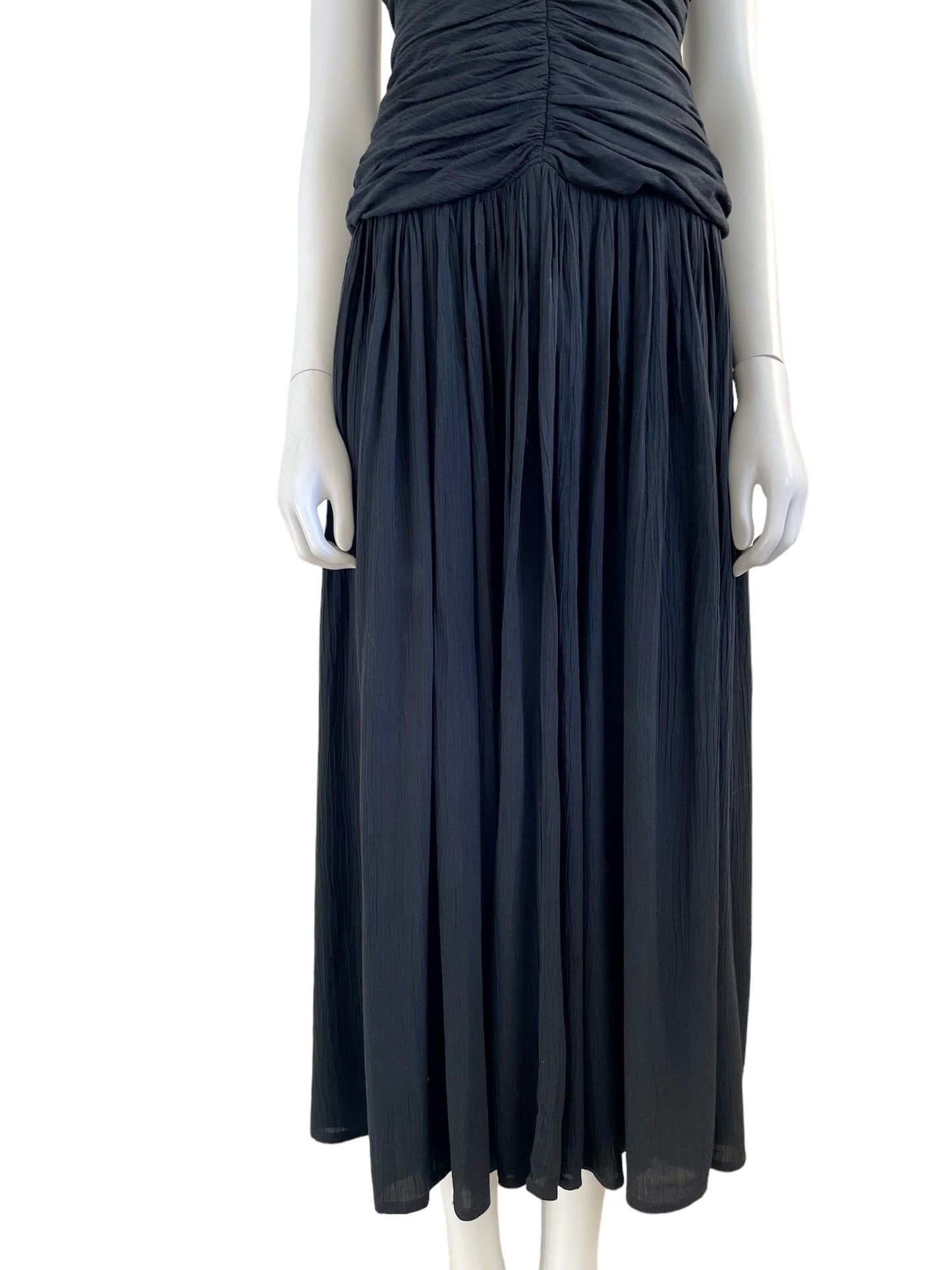 Chantal Thomass draped open back long dress