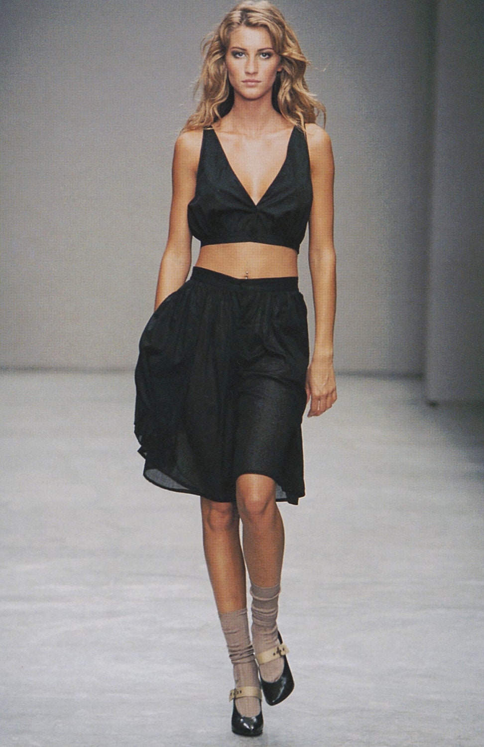 Miu Miu Spring Summer 2001 crop top