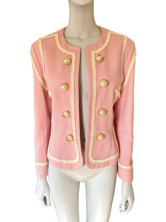 Moschino Cheap and Chic pink open jacket