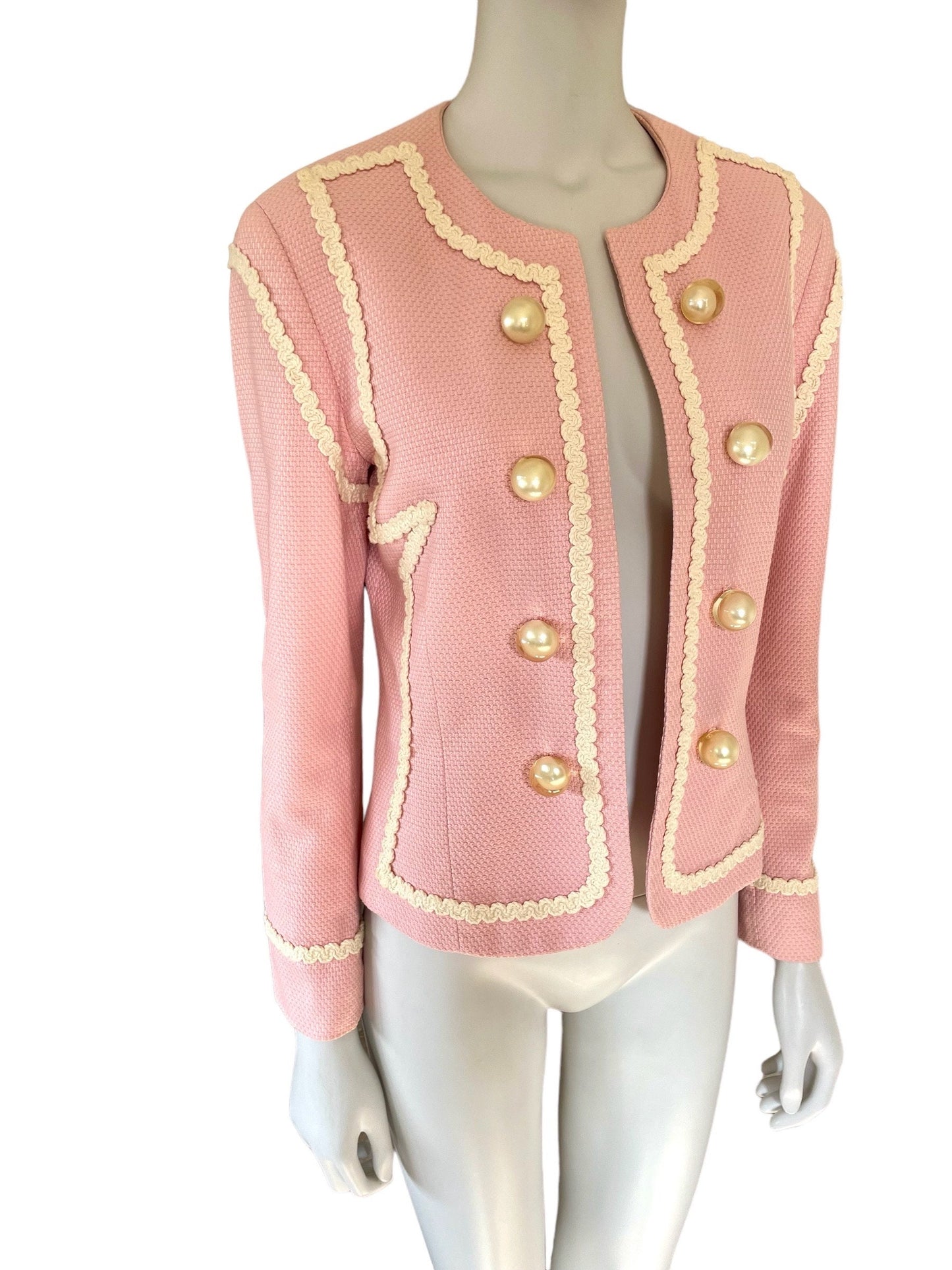 Moschino Cheap and Chic pink open jacket