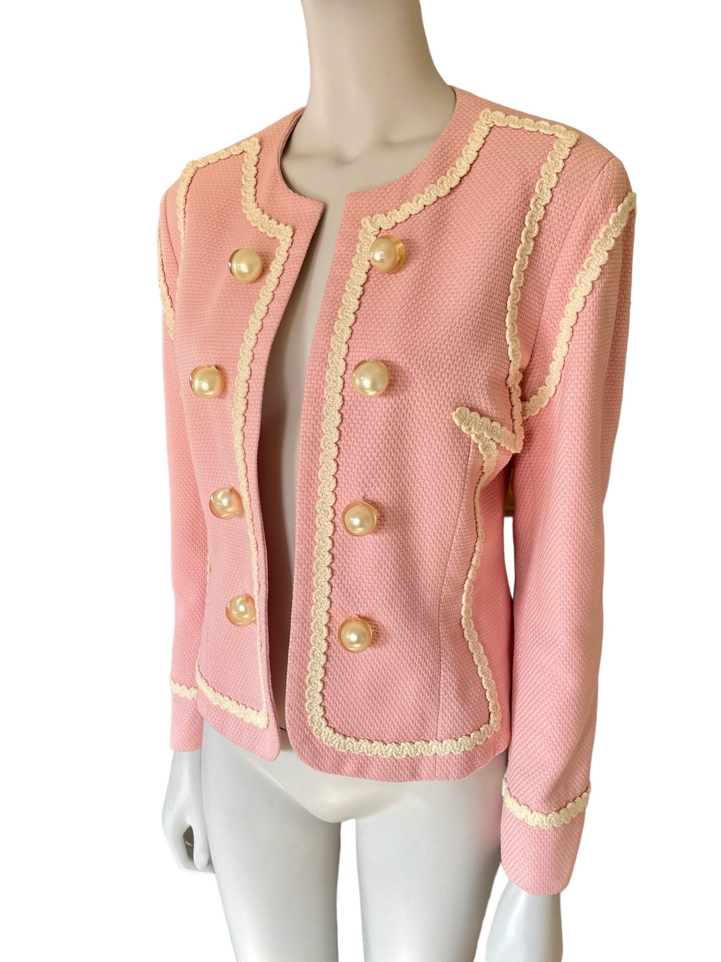 Moschino Cheap and Chic pink open jacket