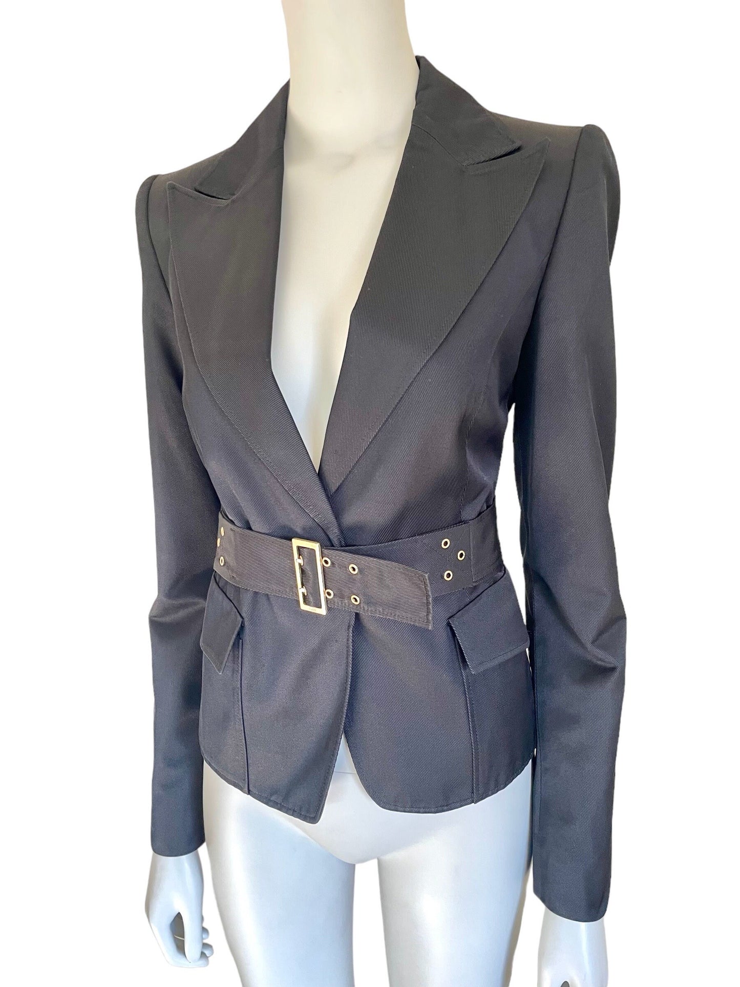 Gucci by Tom Ford fall 2003 bondage blazer jacket