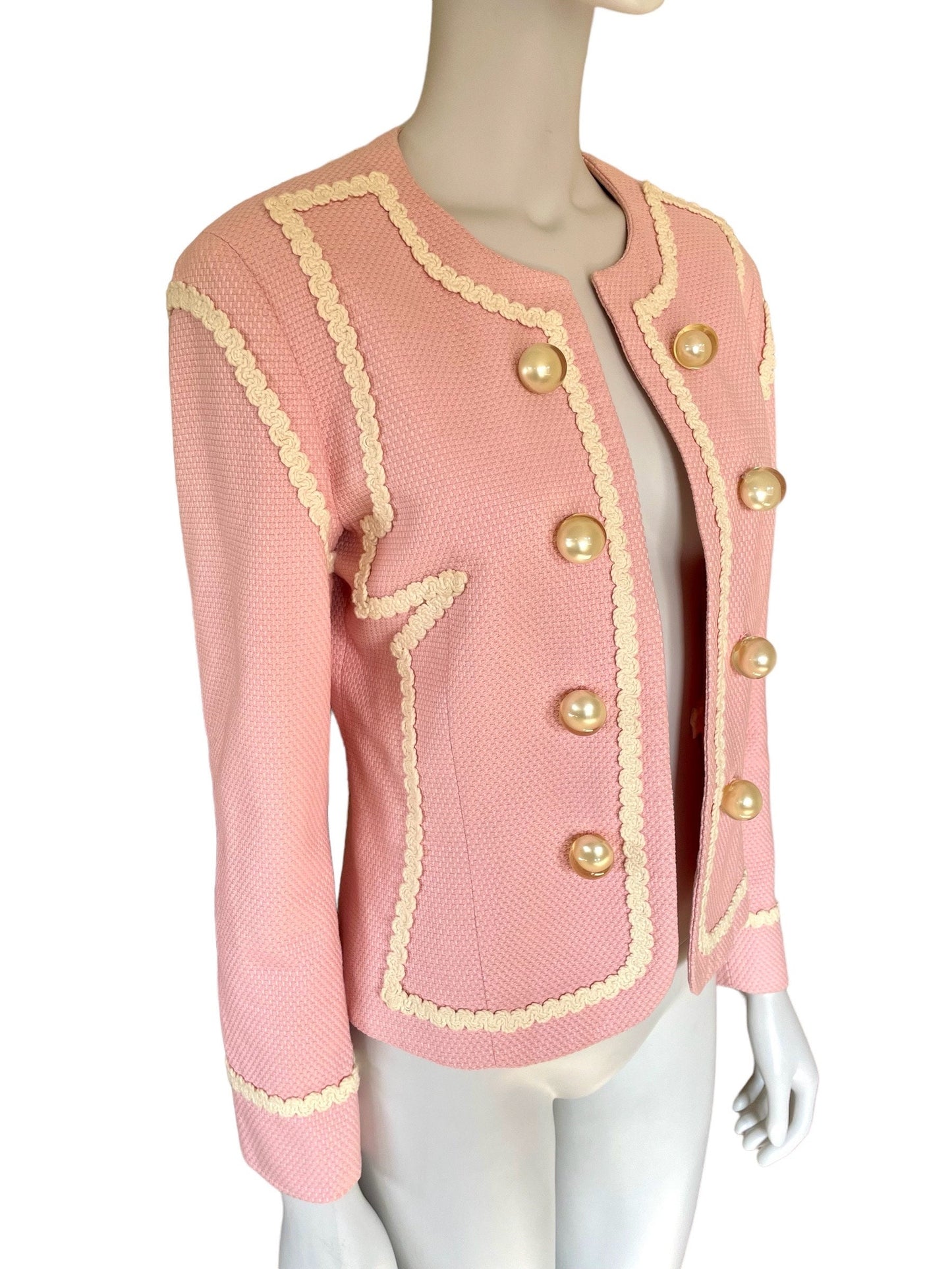 Moschino Cheap and Chic pink open jacket