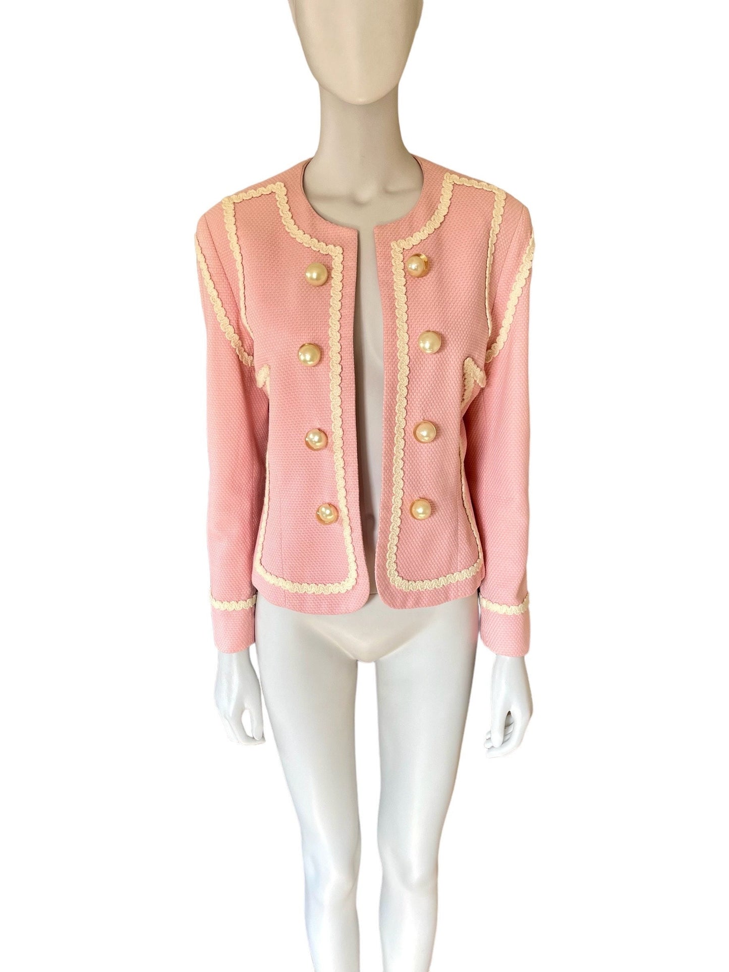 Moschino Cheap and Chic pink open jacket