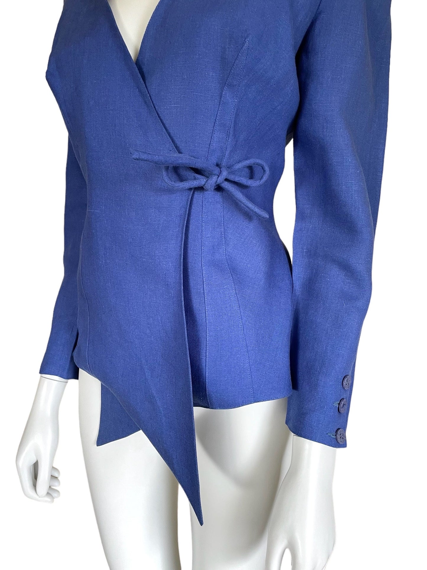 Chantal Thomass Spring Summer 1992 wrap blazer jacket