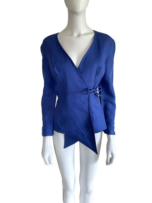 Chantal Thomass Spring Summer 1992 wrap blazer jacket