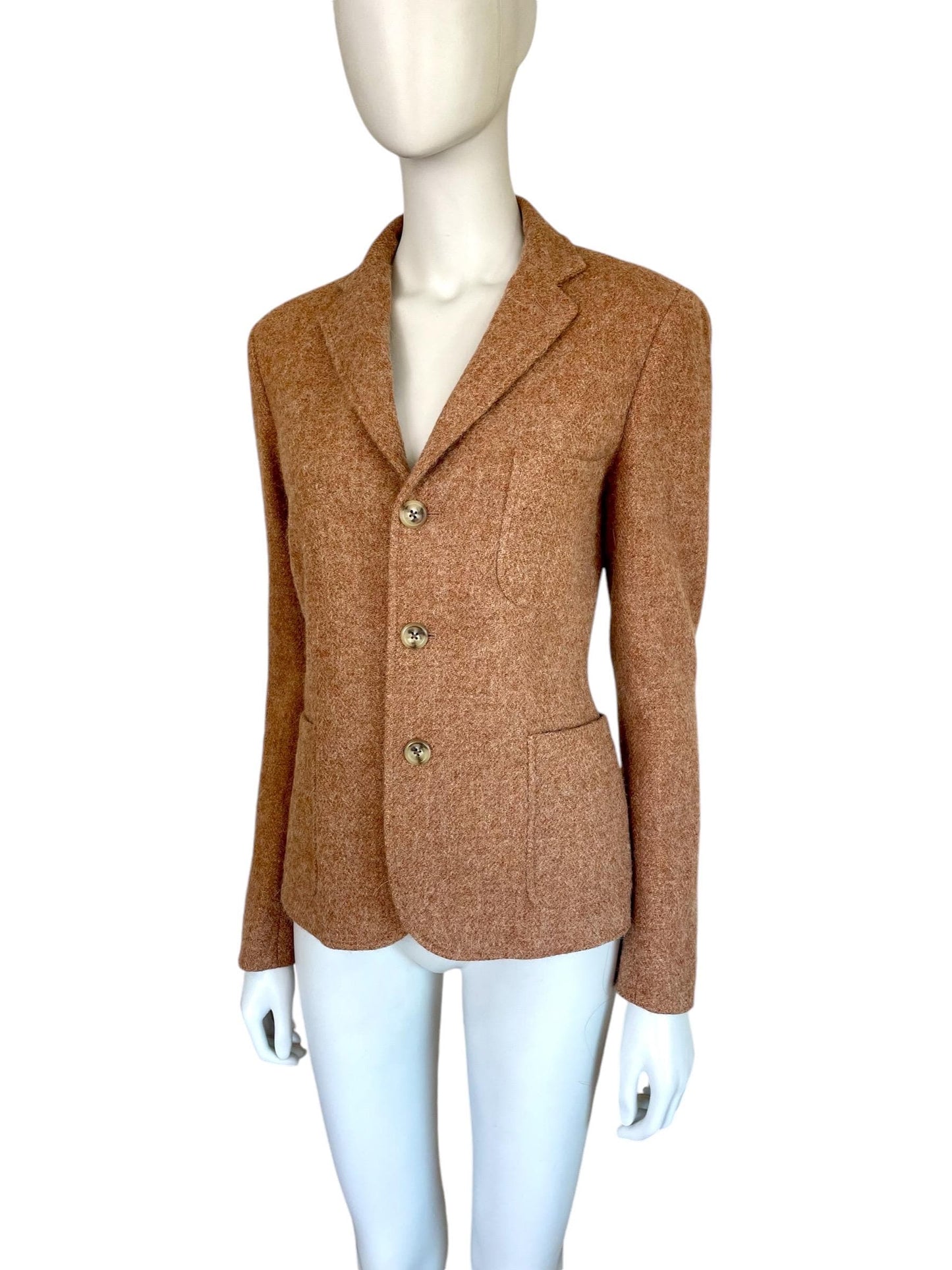 Ralph Laure lambswool and alpaca blazer jacket