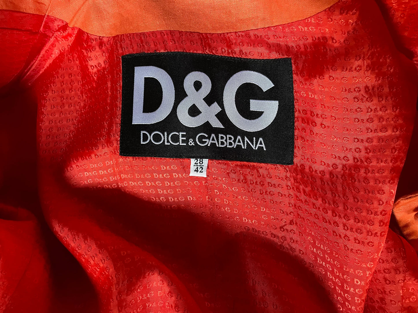 Dolce & Gabbana linen blazer jacket