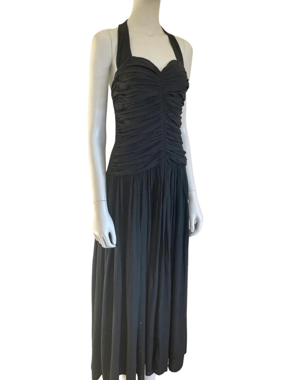 Chantal Thomass draped open back long dress