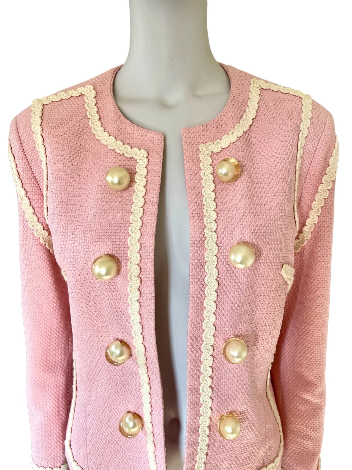 Moschino Cheap and Chic pink open jacket